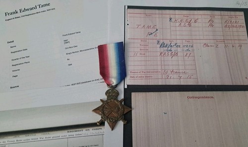 Ww1 1915 star - ww1,