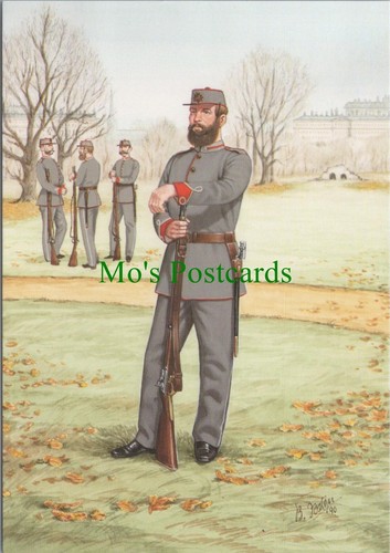 Military postcard private - military, postcard-private,23rd