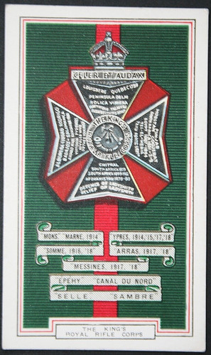 King royal rifle corps - king's,