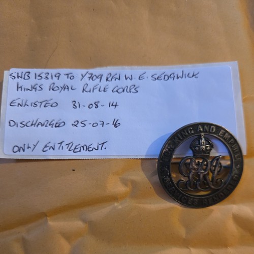 Ww1 silver war - , kings